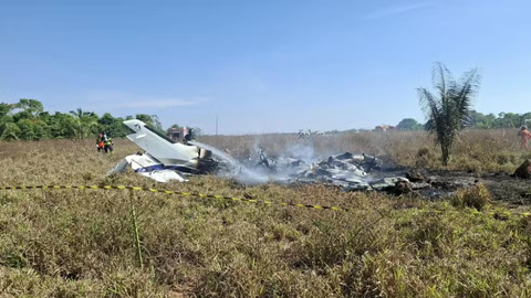 Perícia Investiga se Vítimas de Queda de Avião Clandestino em Mato Grosso São Estrangeiras